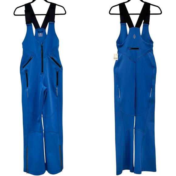 NEW NWT Free People MOVEMENT Powder Vixen Soft Shell Snow Bib - Picture 4 of 10